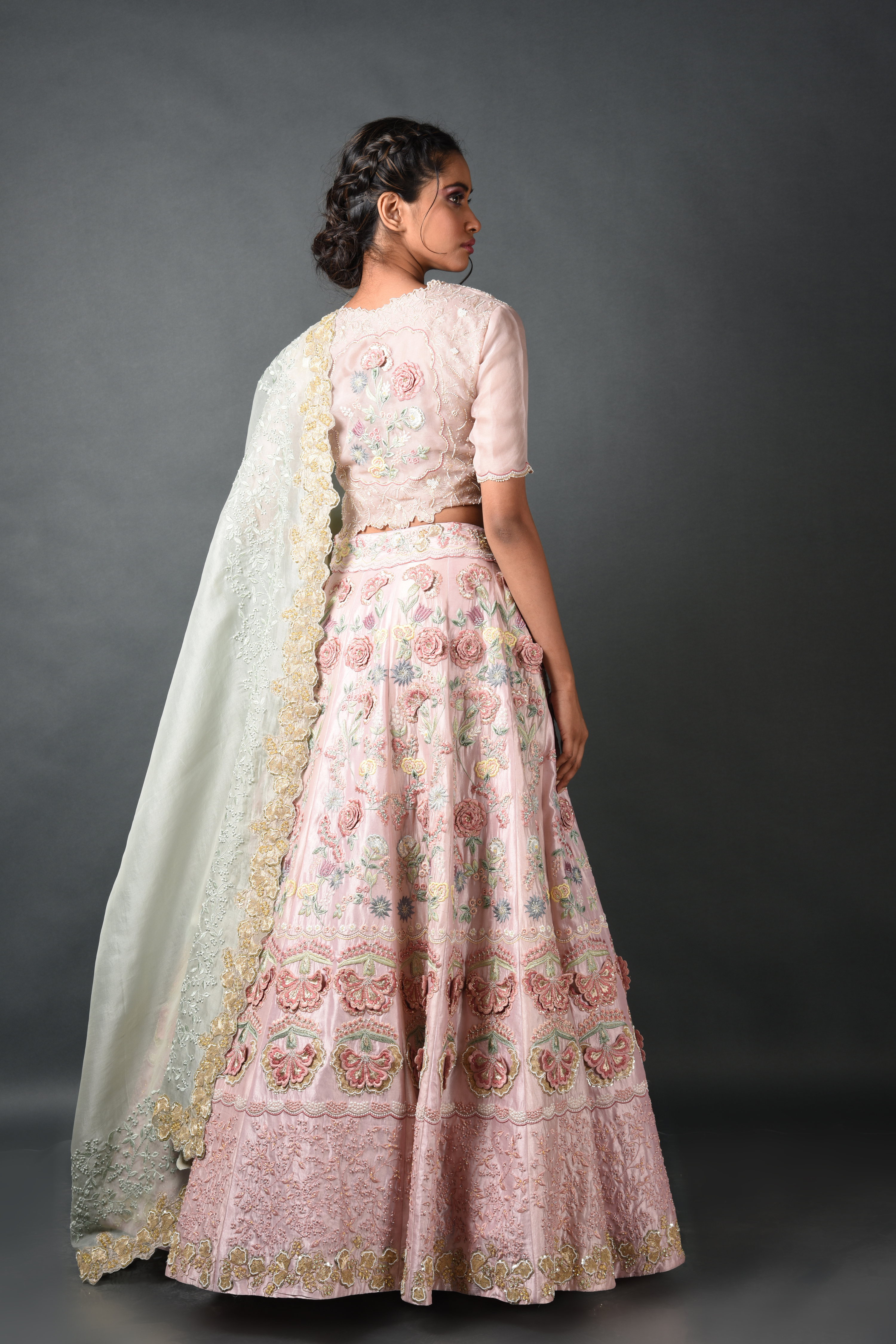 Blush Bloom Lehenga Set