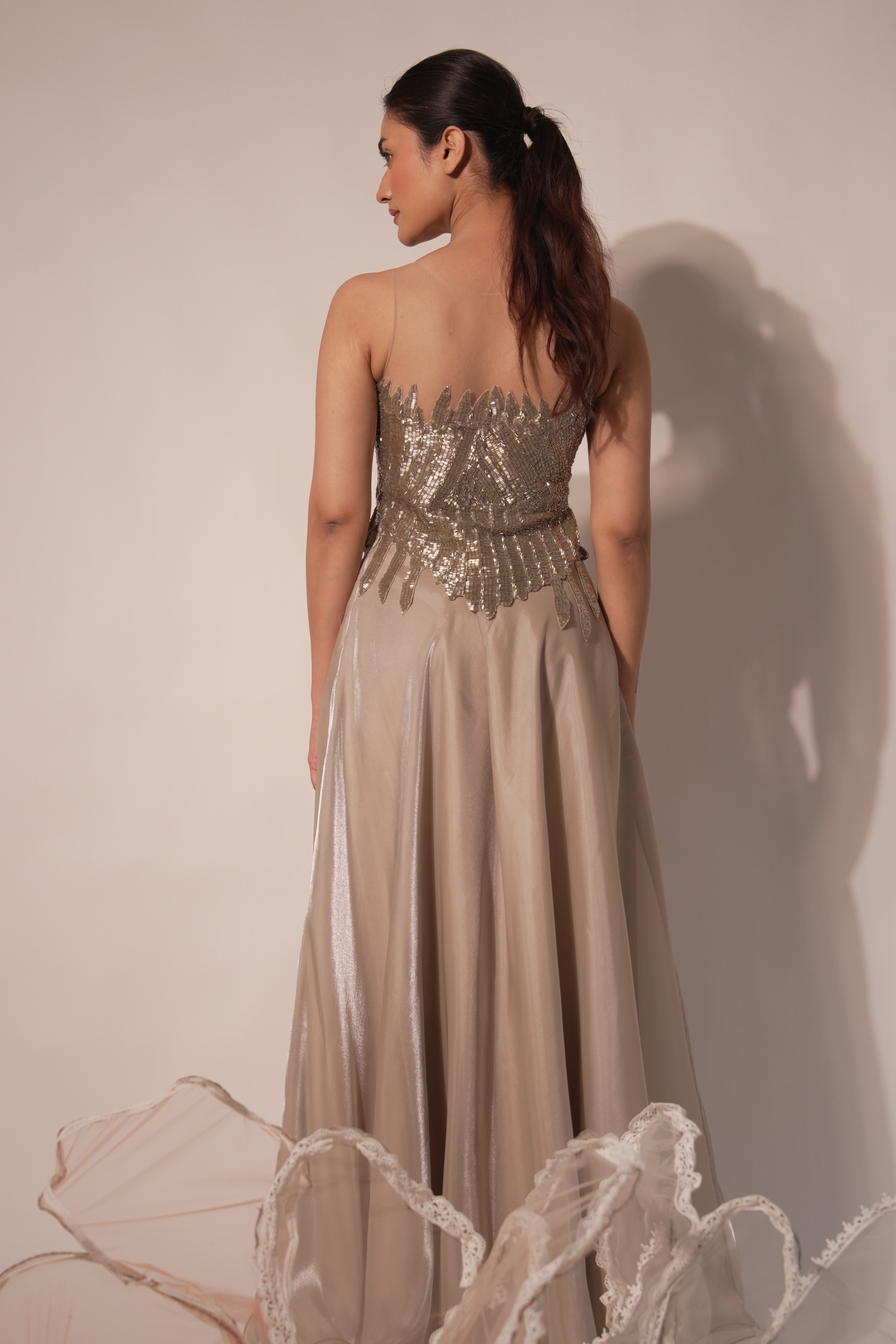 Silver Shimmer Top