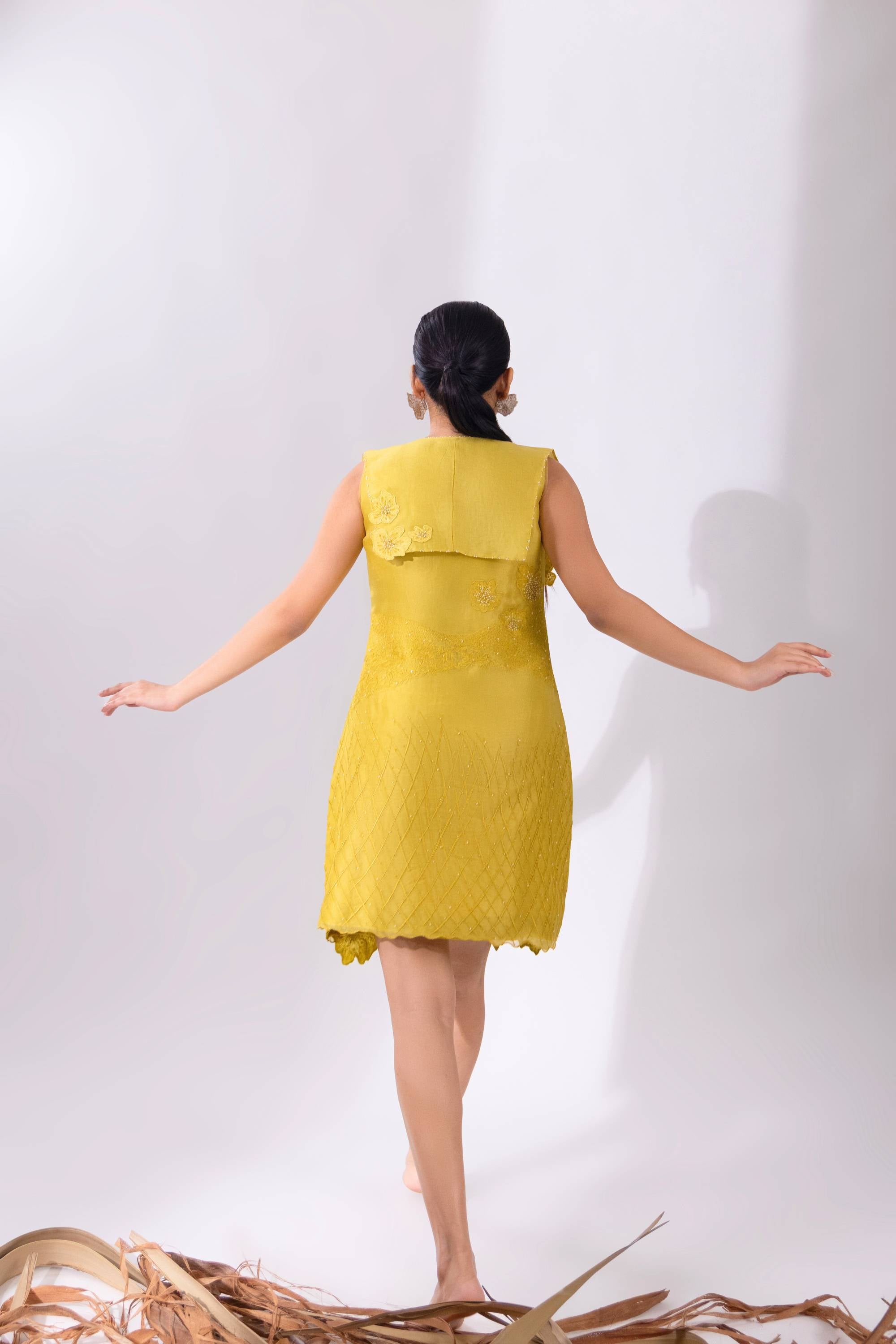 Green Shift Dress
