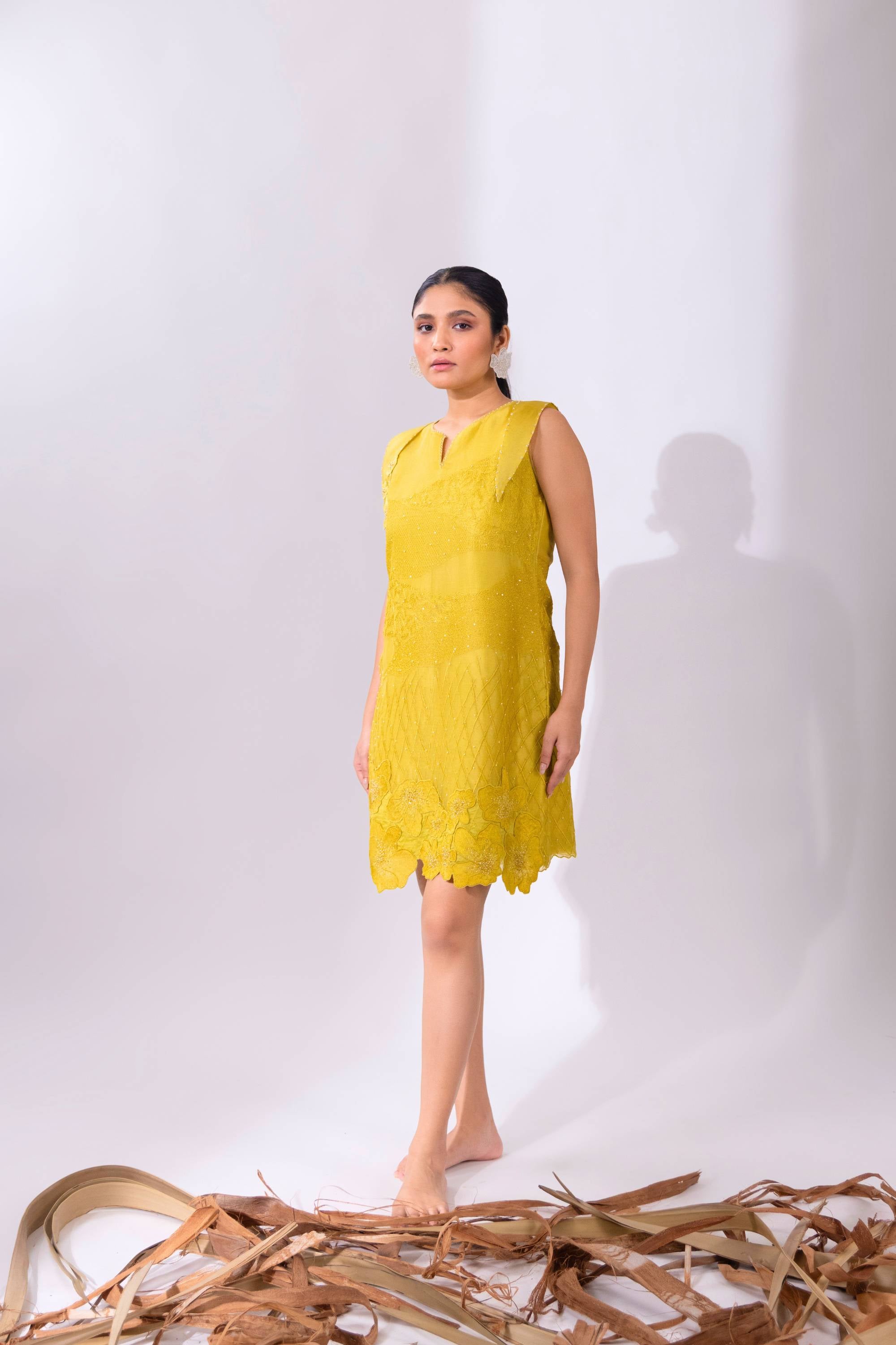 Green Shift Dress