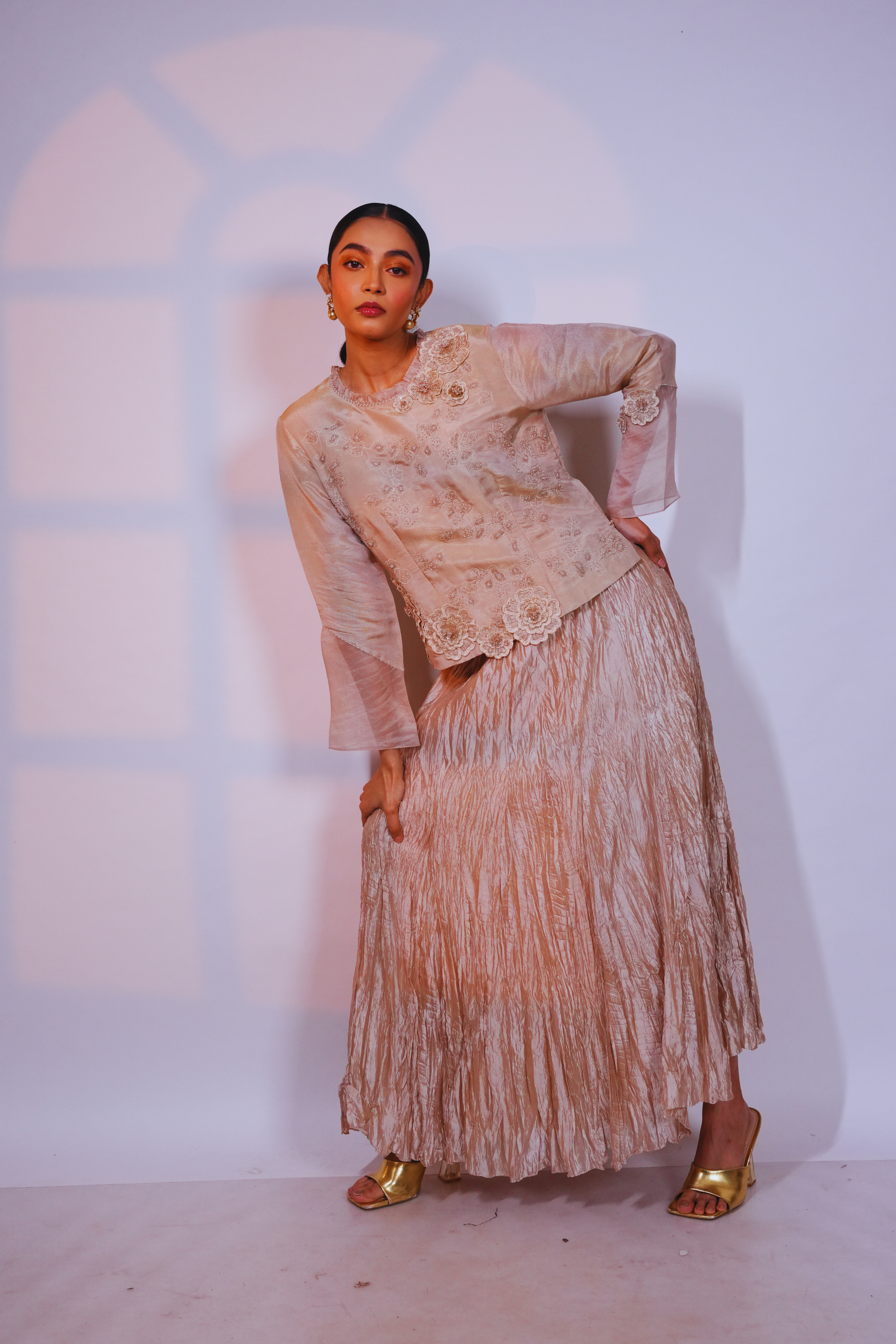 Nude Tissue Top