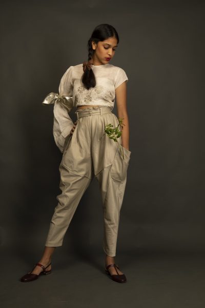White Put A Bow On It Bustier