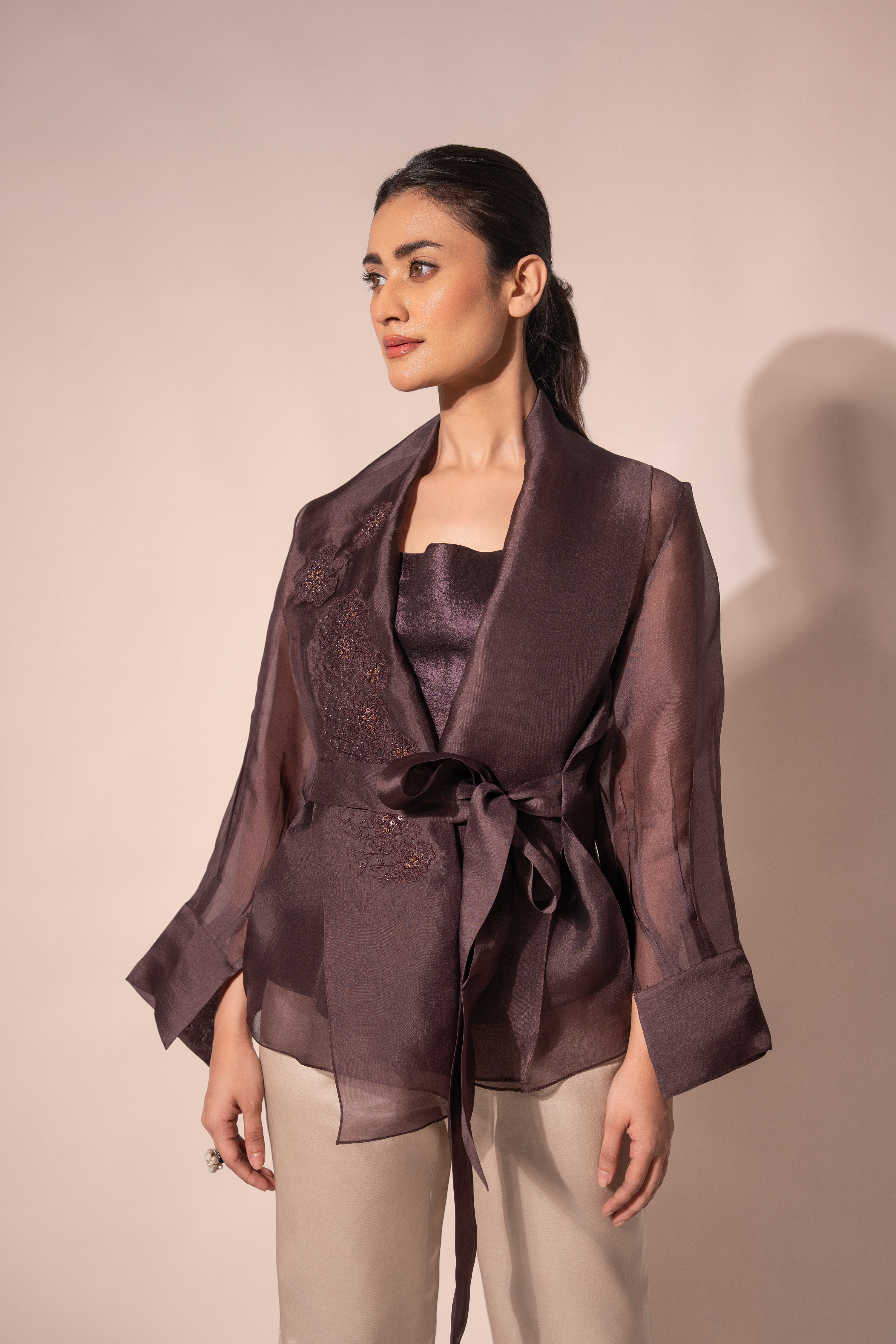 Brown WaveBorne Overlay Jacket