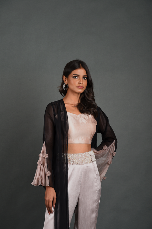 Black Sway with Me Jacket & Bustier
