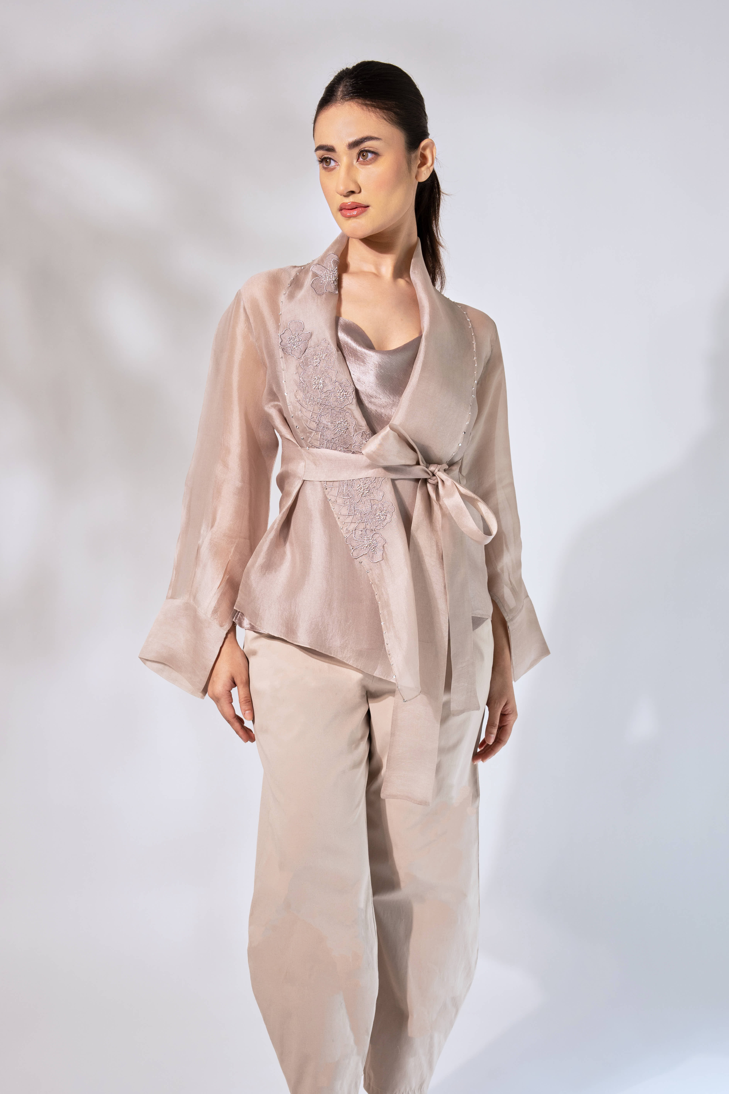 Grey WaveBorne Overlay Jacket With Slip