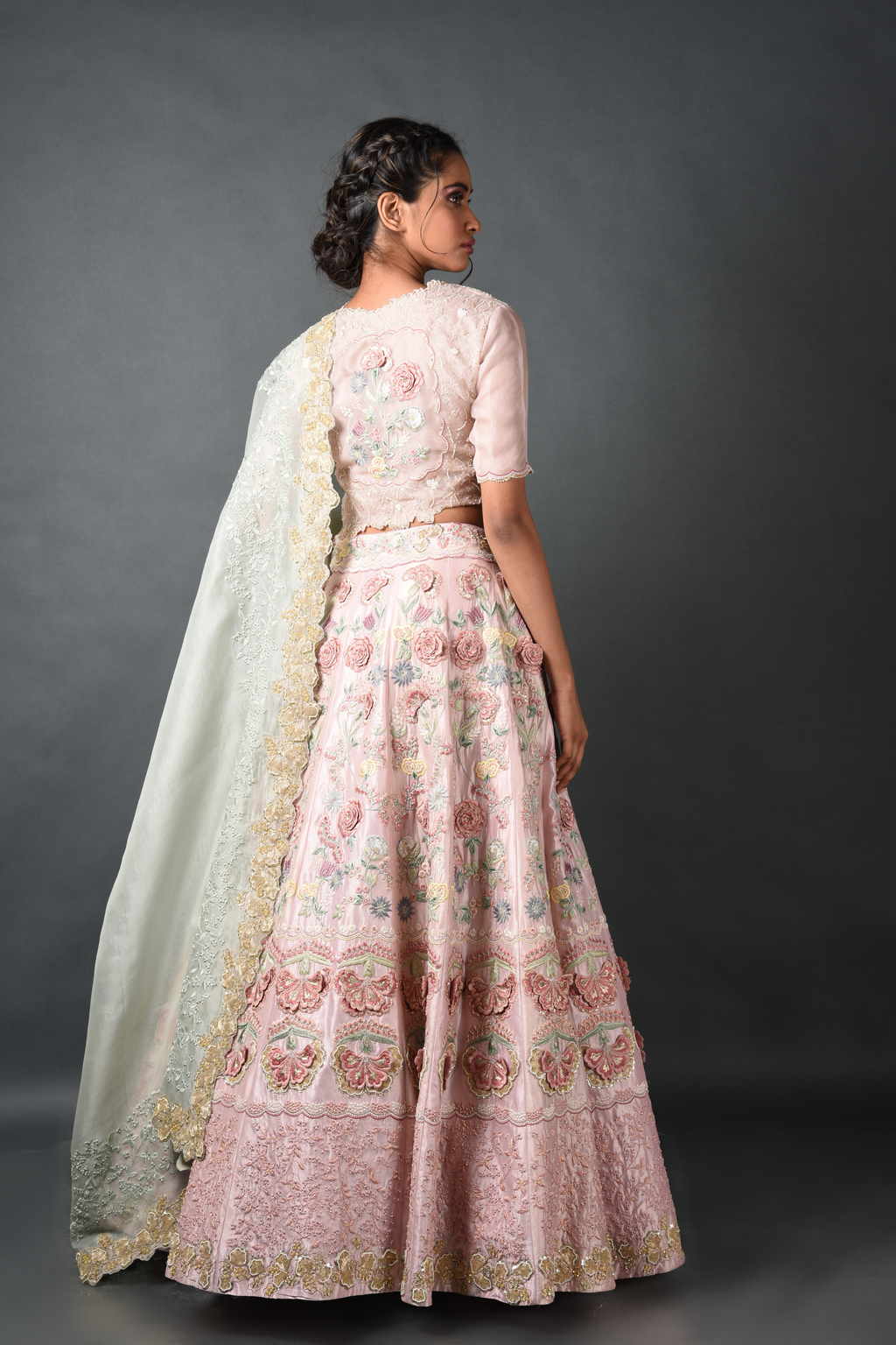Blush Bloom Lehenga Set