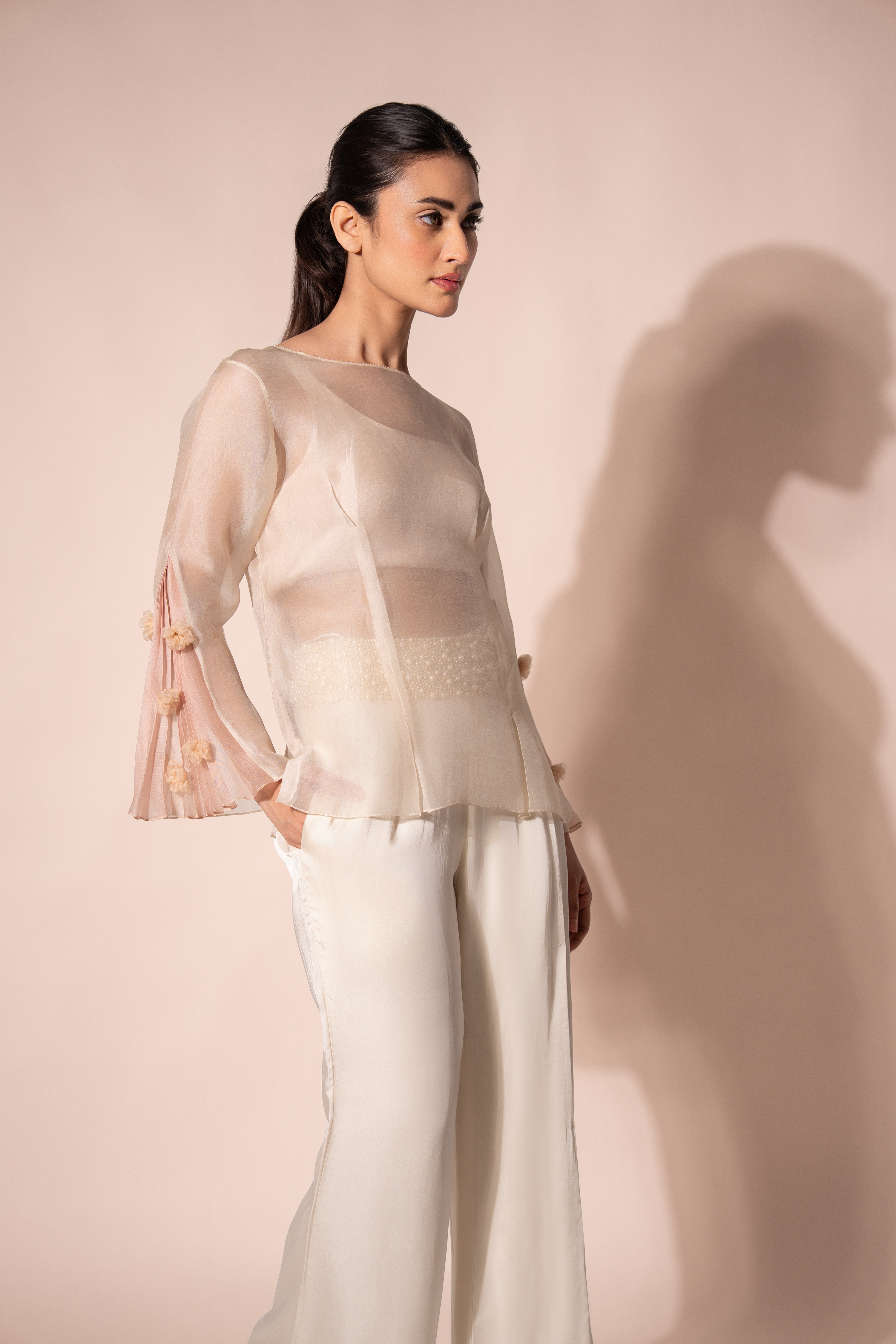 White Sway with Me Top