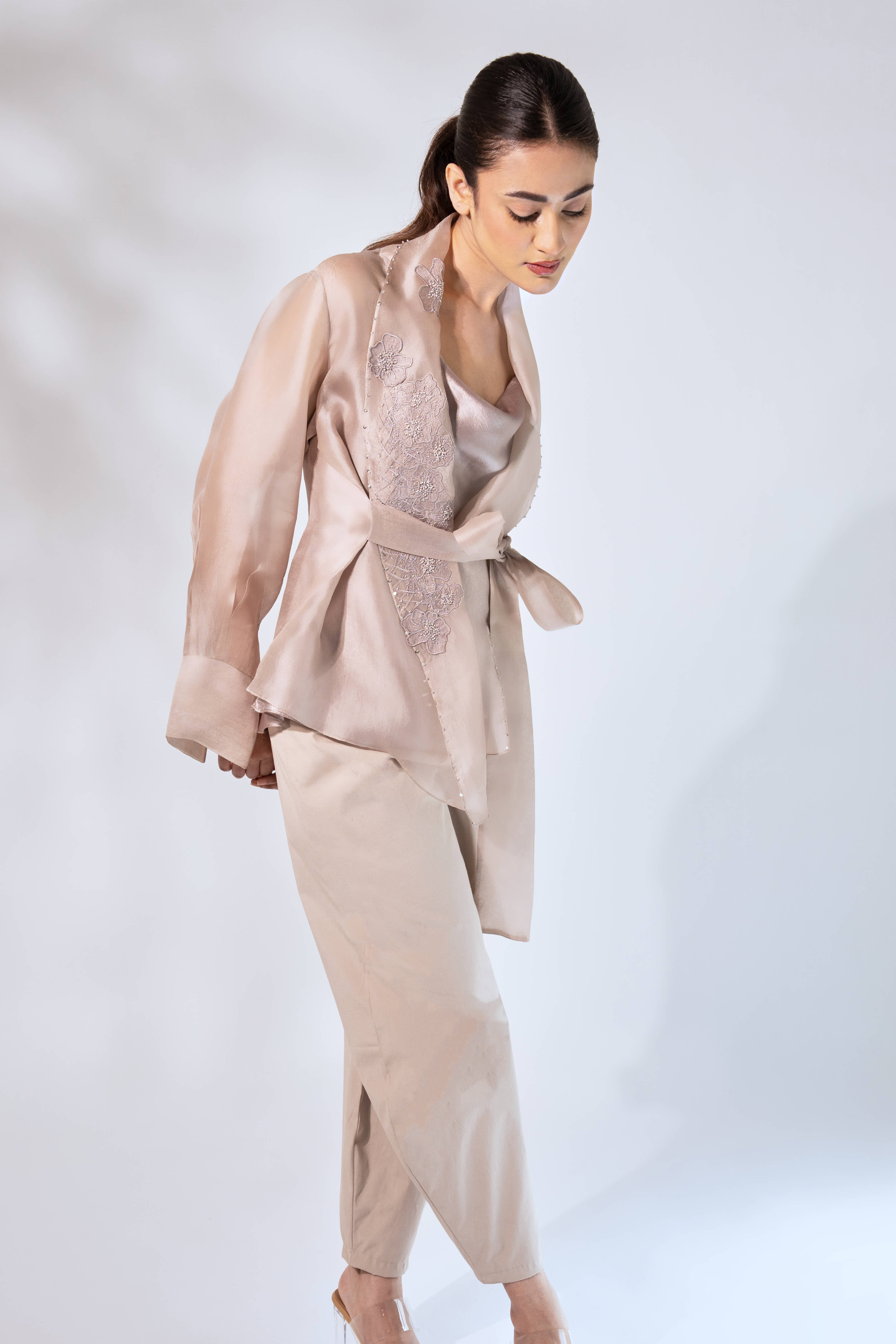 Grey WaveBorne Overlay Jacket With Slip