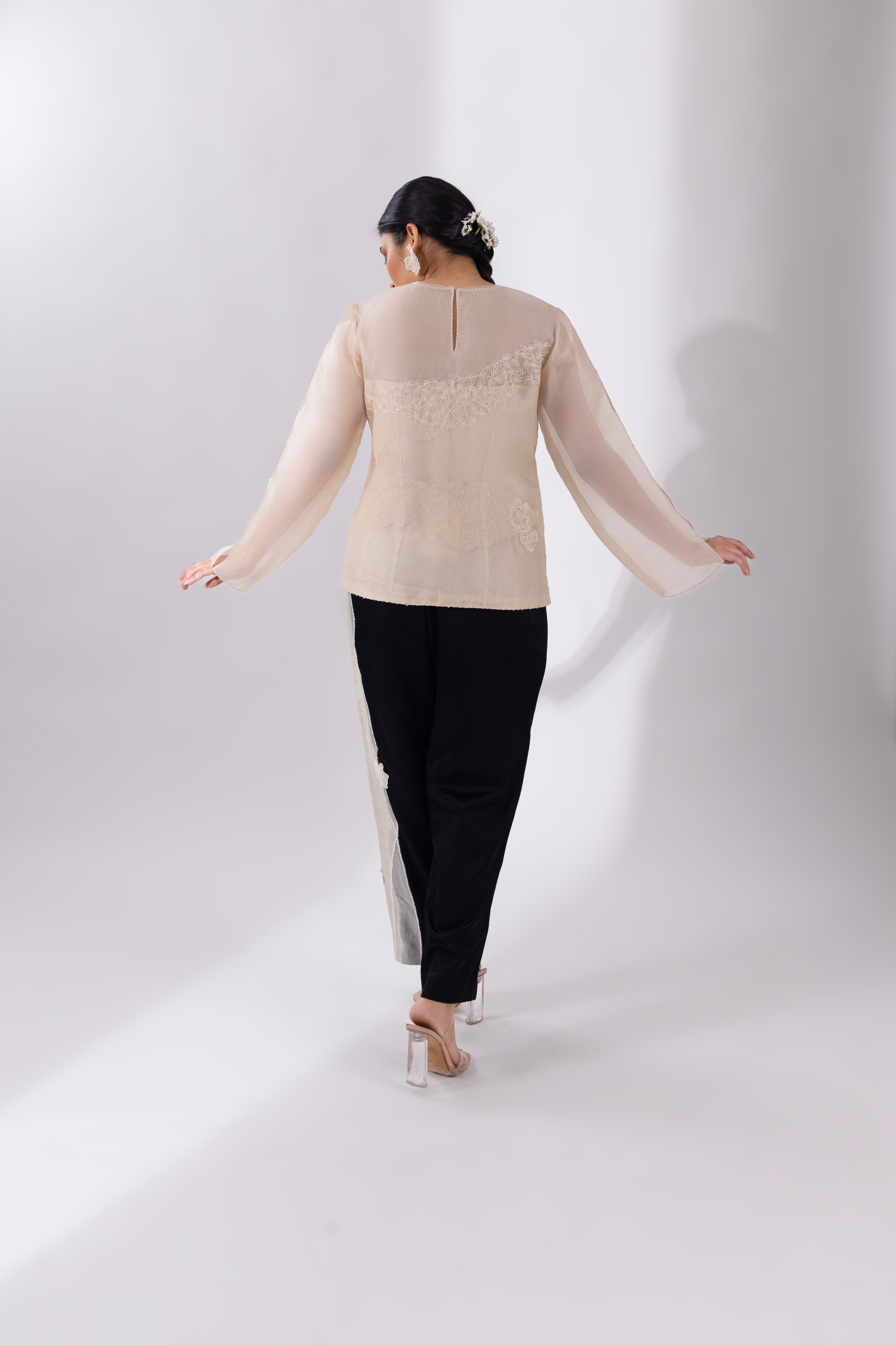 White WaveBorne Top