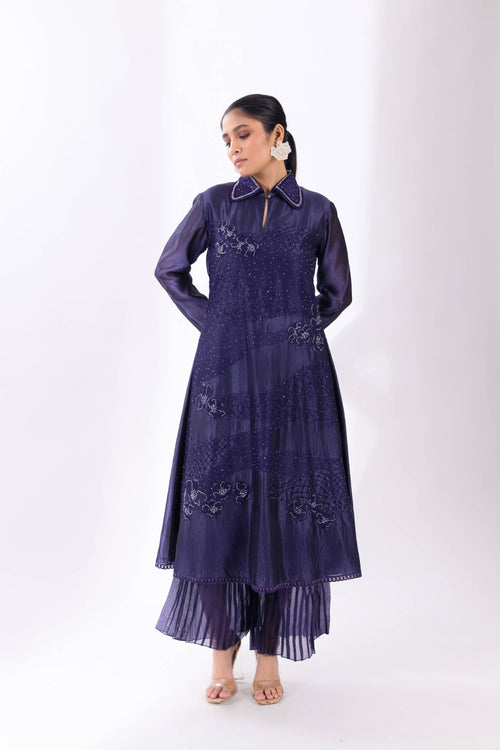 Anchor A-Line Kurta With Pant