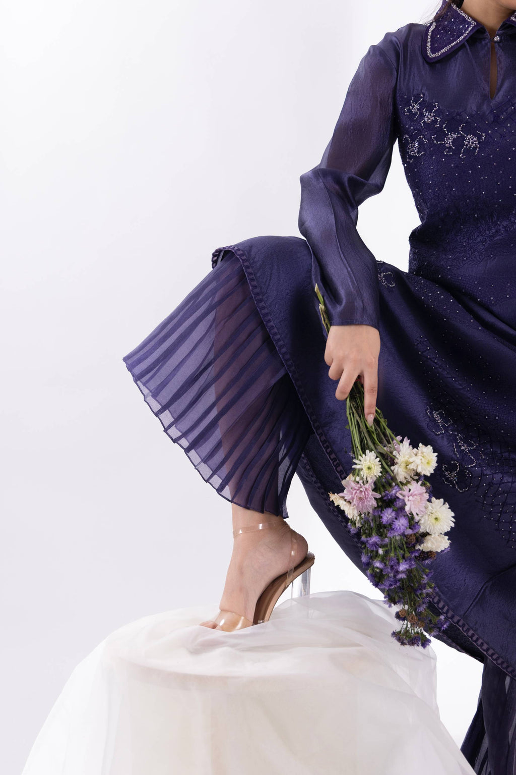 Anchor A-Line Kurta With Pant