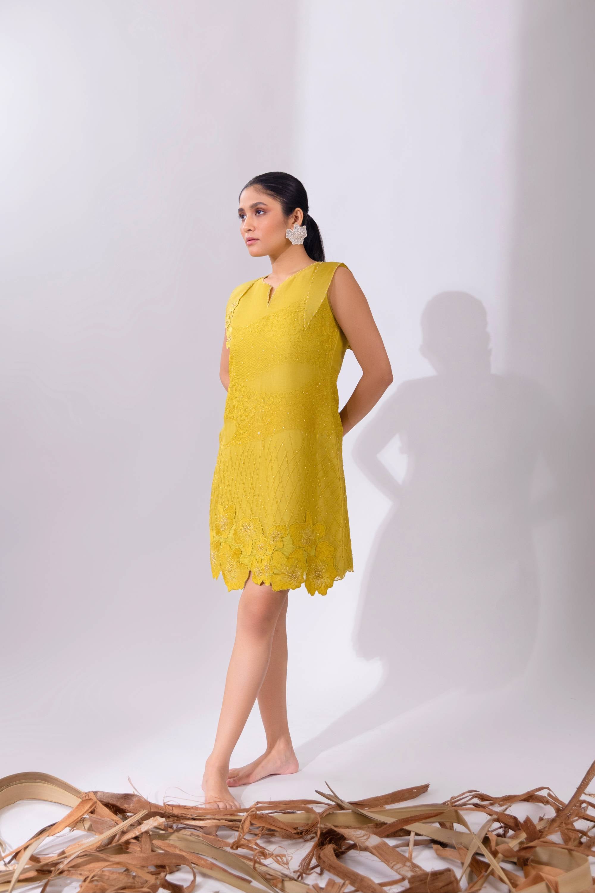 Green Shift Dress