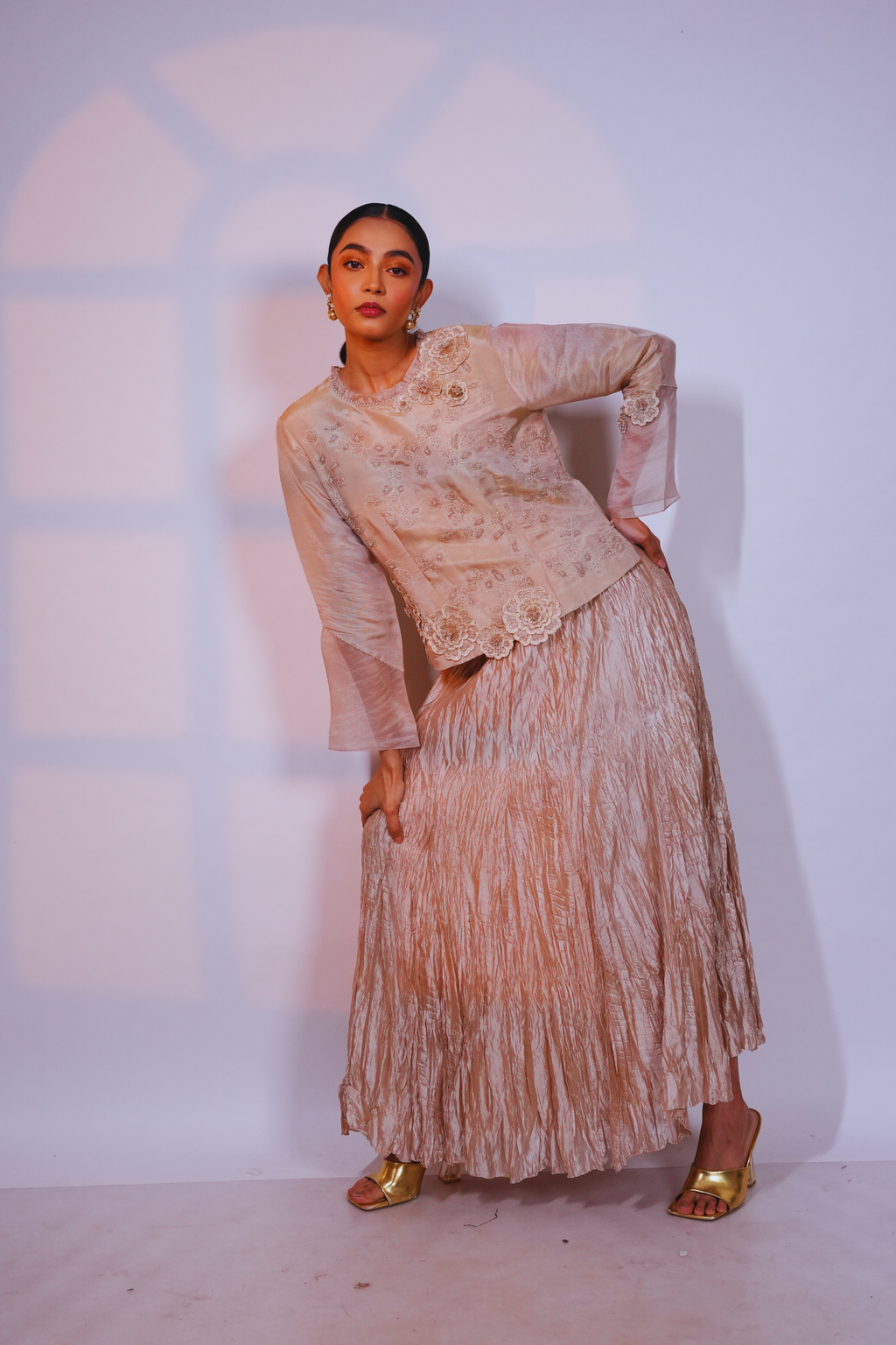 Nude Tissue Top